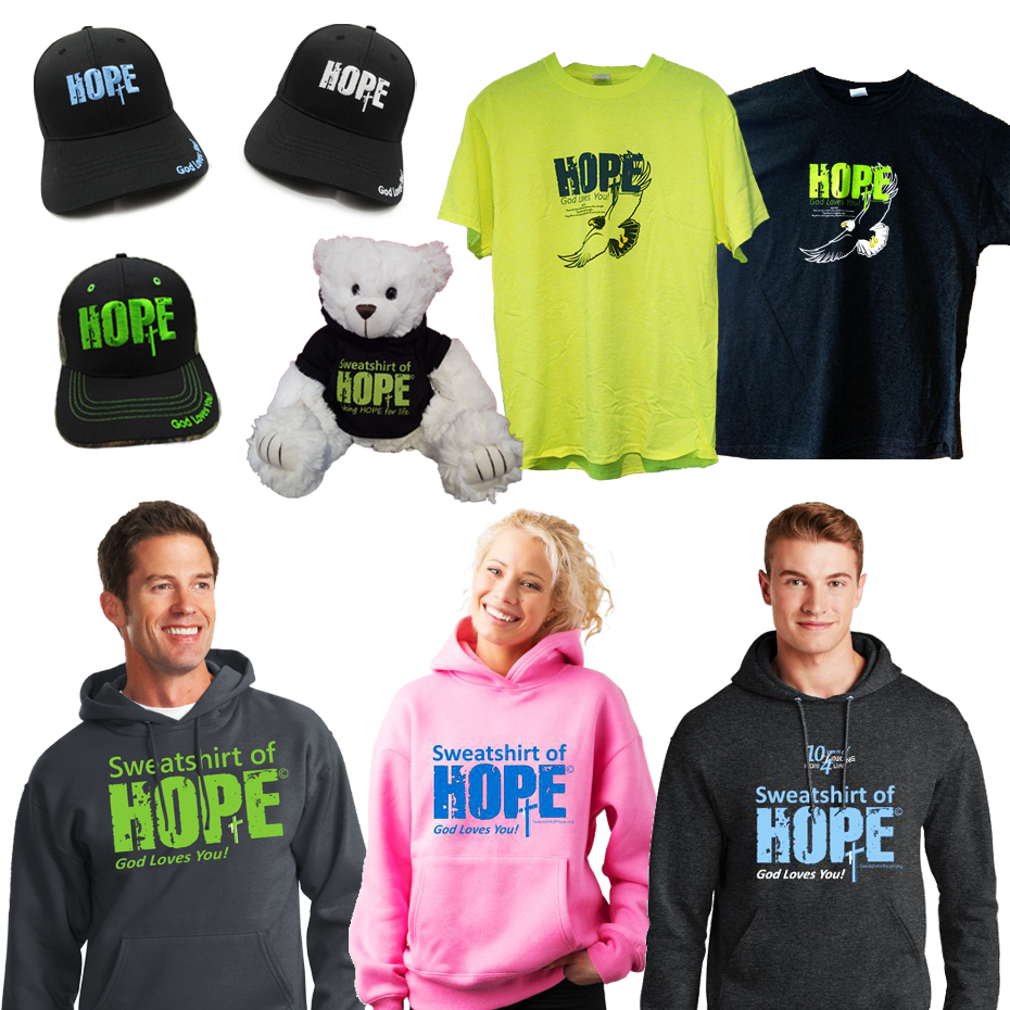 Sweatshirt of Hope Shop Products